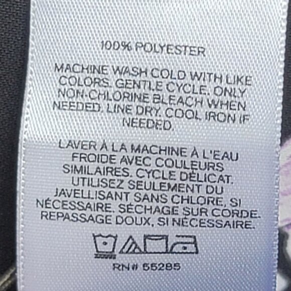 Express Floral Print Open Front Boyfriend Blazer. Size SP - Picture 8 of 9